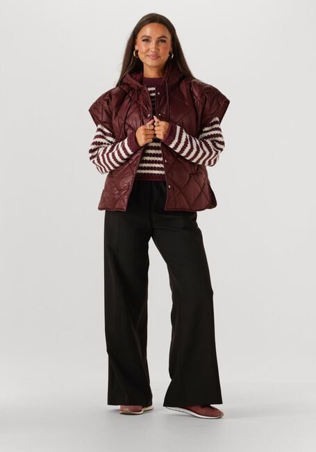 Bordeaux EST'SEVEN Bodywarmer NOELLE CAPE Bordeaux EST'SEVEN Bodywarmer NOELLE CAPE - large