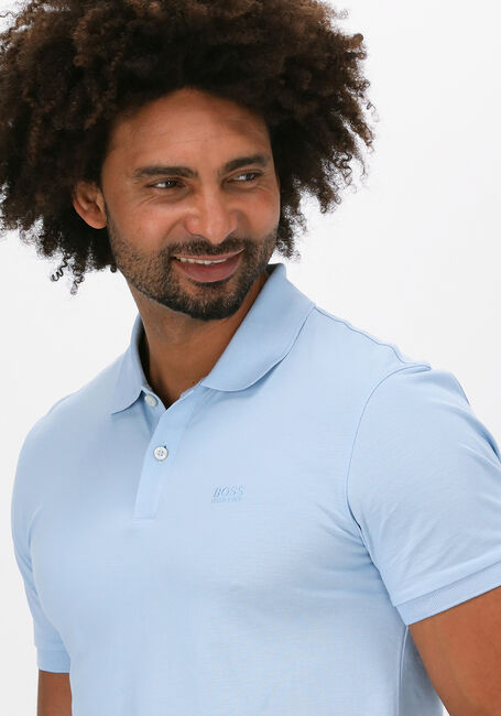 Lichtblauwe BOSS Polo PALLAS 10108581 01 - large