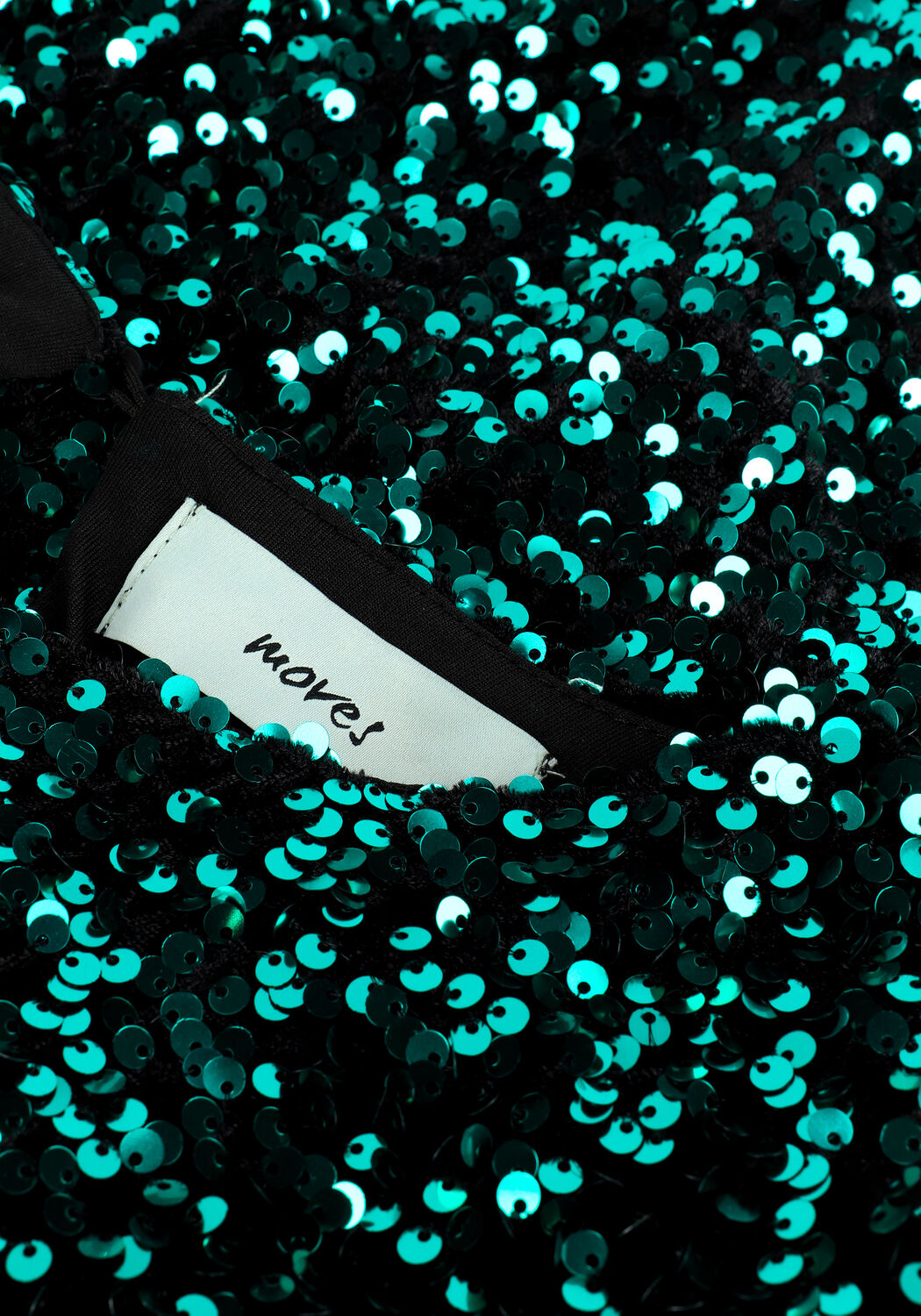 Groene MOVES Mini jurk DISOTECE 2436 - large