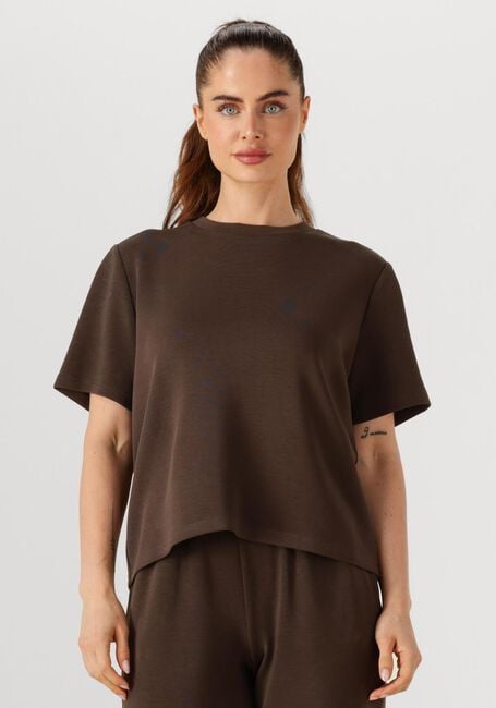 Beige SELECTED FEMME T-shirt SLFTENNY SS BOXY O-NECK TEE - large