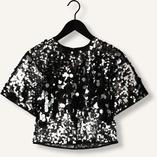 Zilveren SELECTED WOMEN Top SLFTANA 3/4 SEQUINS TOP Zilveren SELECTED WOMEN Top SLFTANA 3/4 SEQUINS TOP - large