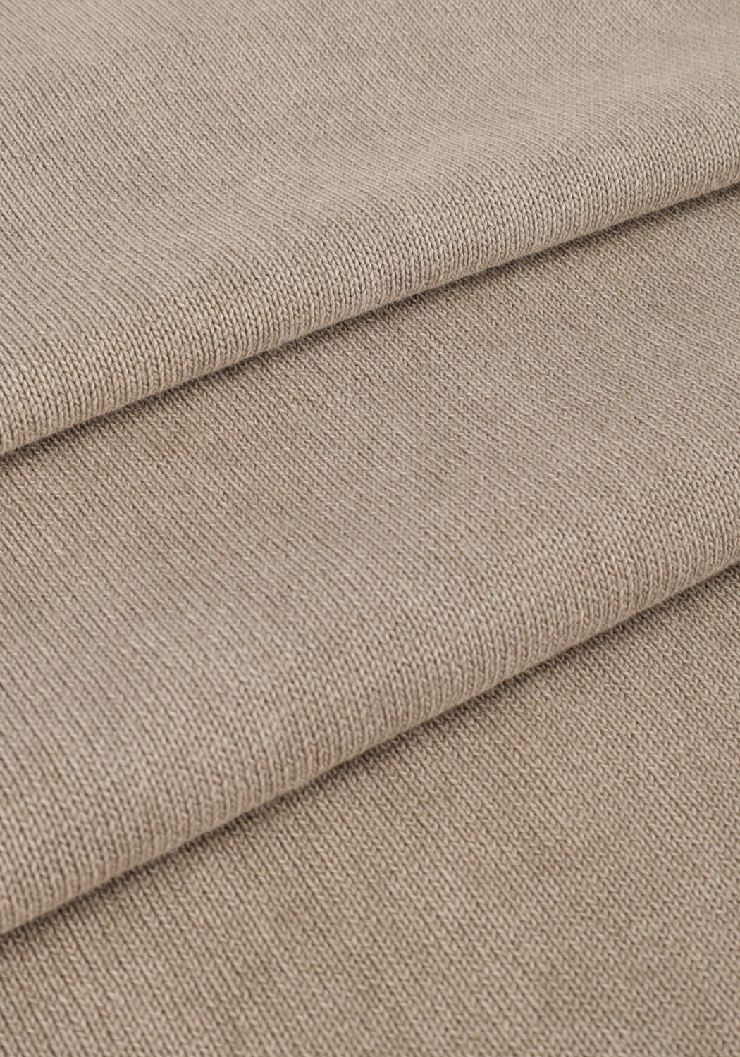 Zand PURE PATH Trui FLAT KNITTED SHIRT WITH SMALL LOGO ON CHEST - large