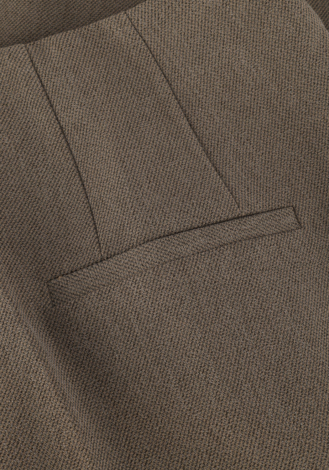 Taupe Y.A.S. Wijde broek YASREEMAJ HW PANT - large