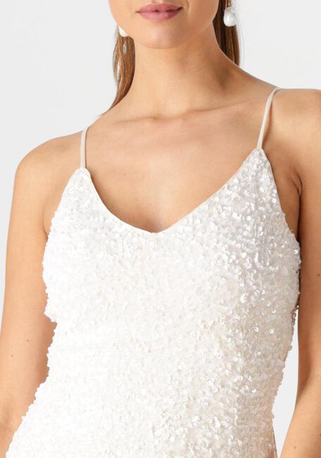 Ecru Y.A.S. Bruidsmode YASMIRA STRAP TRAIN DRESS - CELEB - large