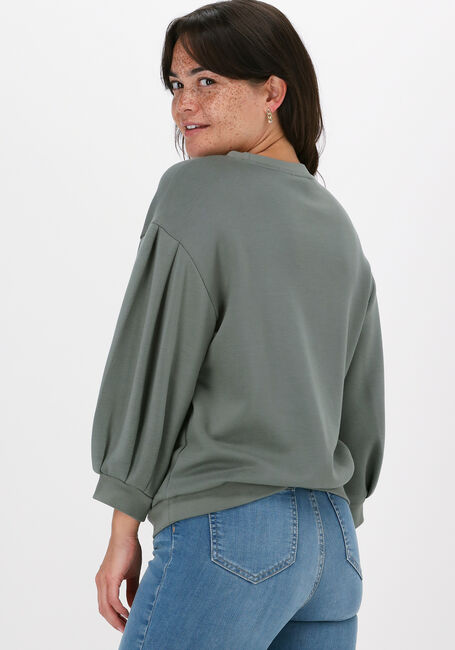 Groene MSCH COPENHAGEN Trui IMA 3/4 SWEATSHIRT 16241 - large