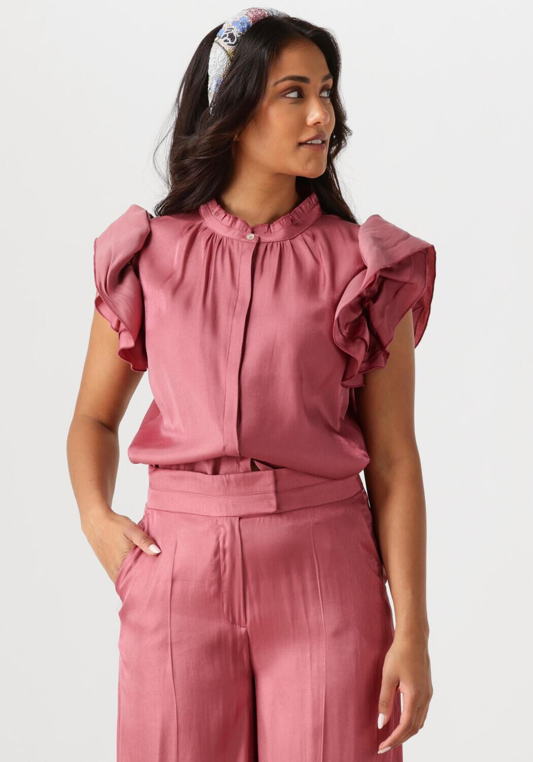 AAIKO Dames Tops & T-shirts Gezana Vis 355 Bordeaux