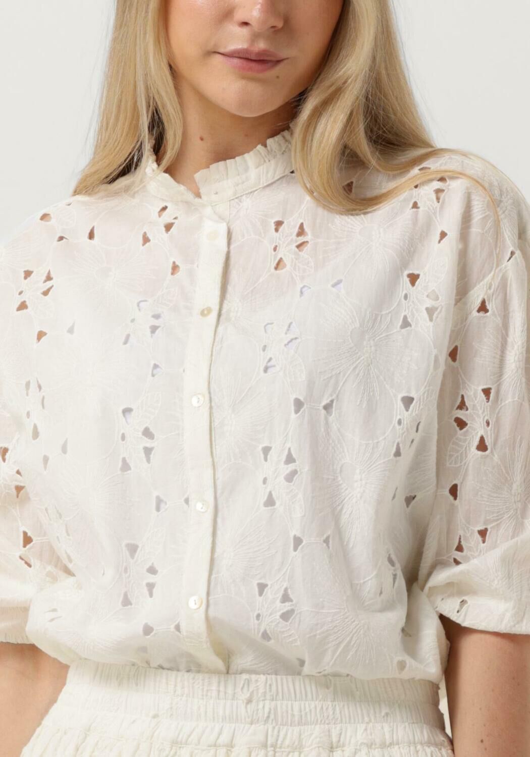AMAYA AMSTERDAM Dames Blouses Loisa Wit