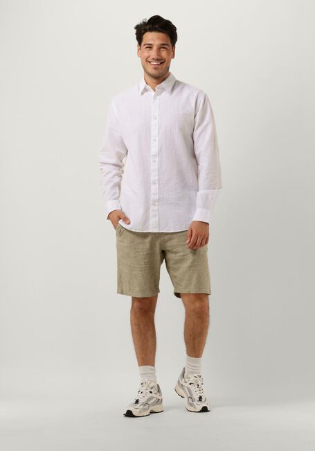 Witte SELECTED MEN Klassiek overhemd SLHSLIMNEW-LINEN SHIRTS LS CLASSIC W Witte SELECTED MEN Klassiek overhemd SLHSLIMNEW-LINEN SHIRTS LS CLASSIC W - large