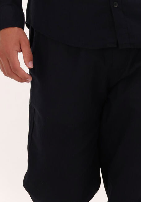Donkerblauwe ANERKJENDT Chino AKJULIUS LINEN PANTS - large