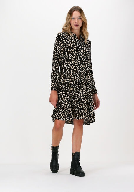 Zwarte MSCH COPENHAGEN Mini jurk BAHIRA JALINA SHORT DRESS AOP - large