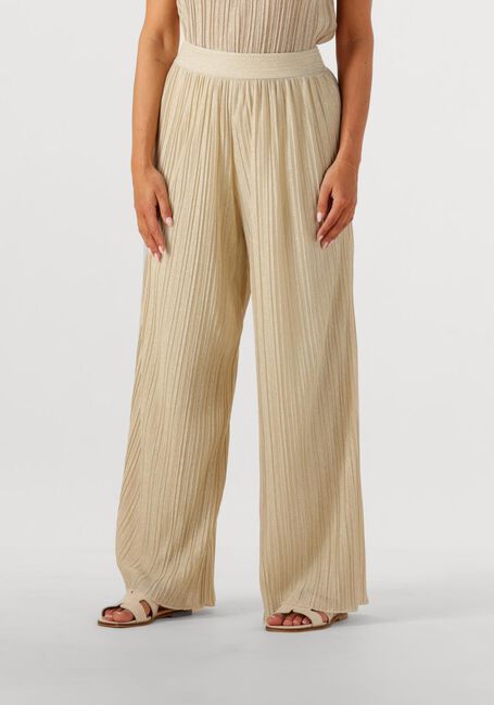 Beige AIMEE THE LABEL Wijde broek RAMSES - large
