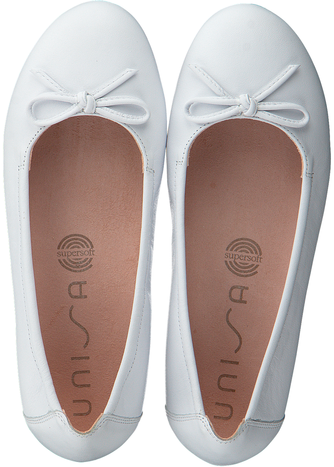 Witte UNISA Ballerina's CRESY | Omoda