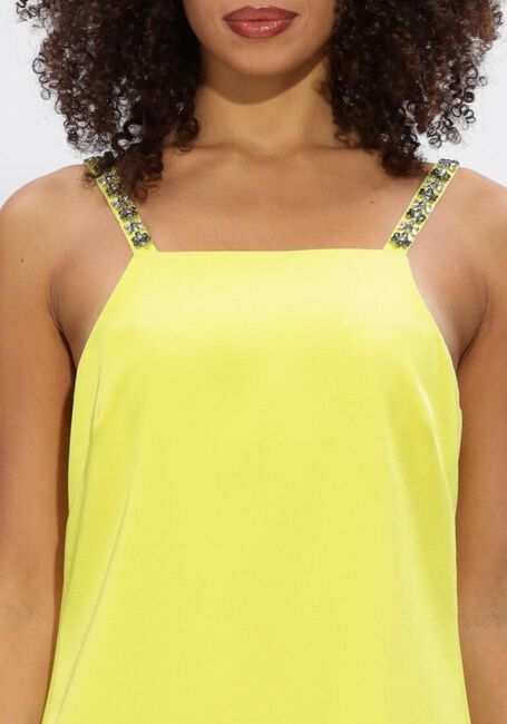Gele TWINSET MILANO Mini jurk 261TP2411 - large