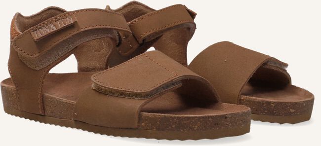 Bruine TON & TON Platte sandalen PL_OM002 Bruine TON & TON Platte sandalen PL_OM002 - large