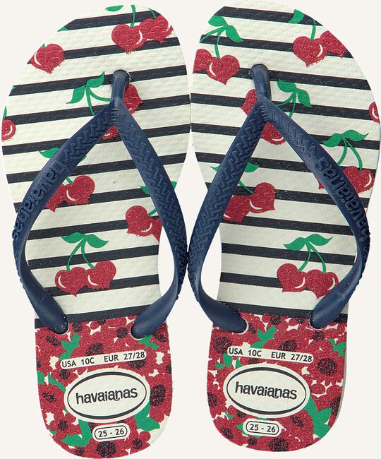 Blauwe HAVAIANAS Teenslippers KIDS SLIM FASHION Blauwe HAVAIANAS Teenslippers KIDS SLIM FASHION - large