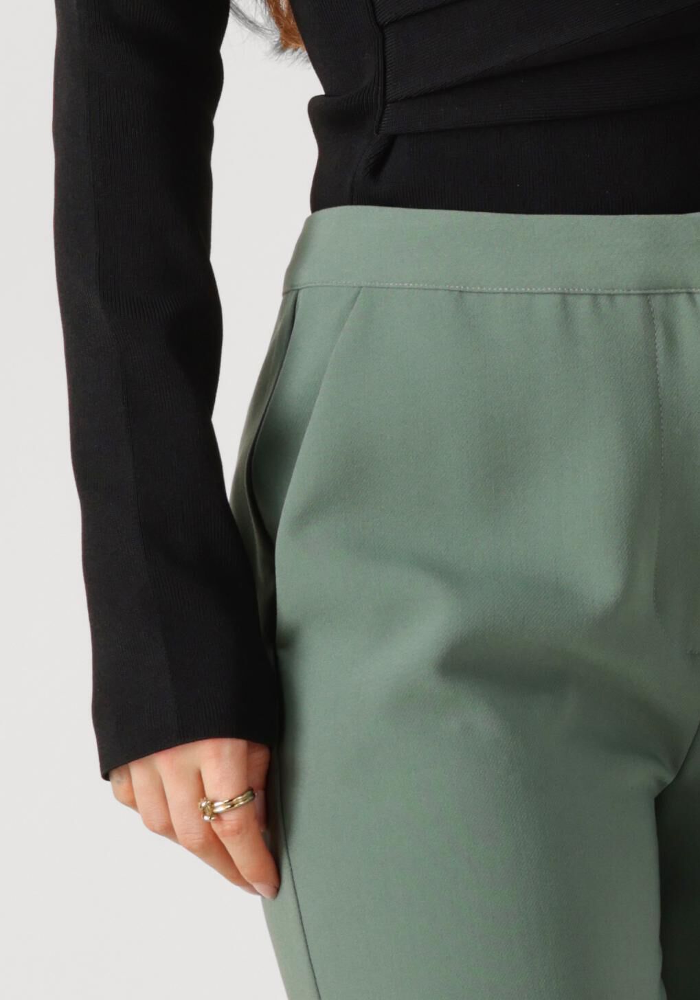 ANOTHER LABEL Dames Broeken Moore Pants Groen
