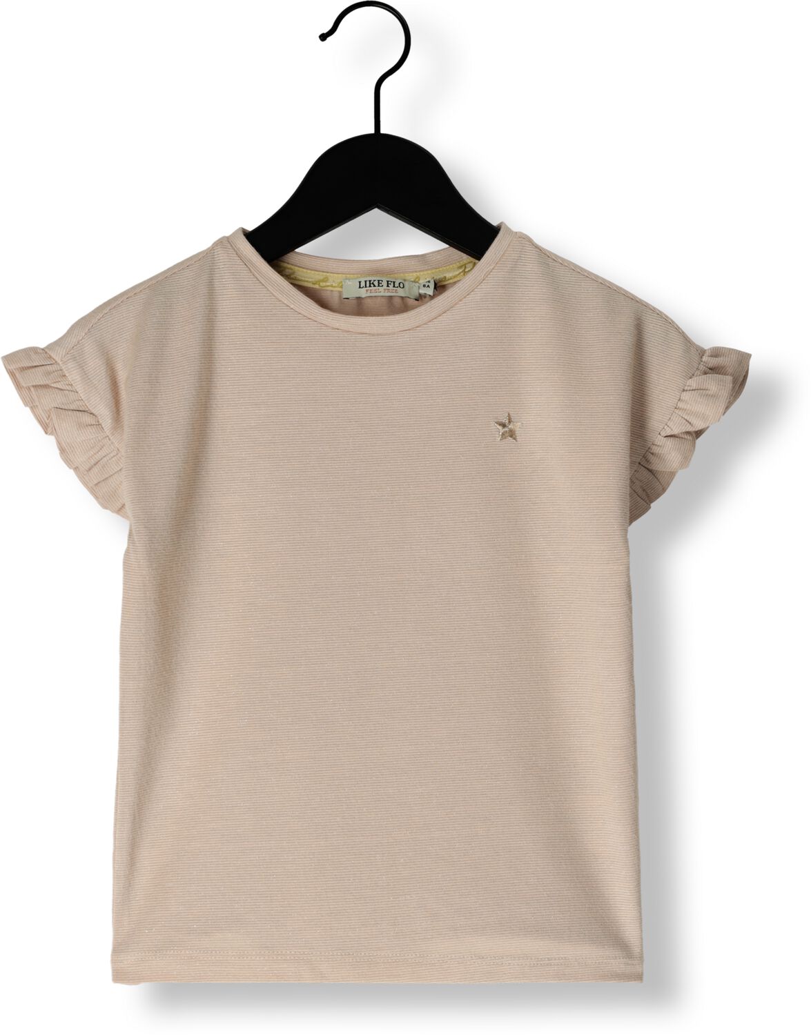 LIKE FLO Meisjes Tops & T-shirts Flo Glitter Shirt Zand