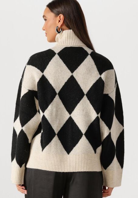 Gebroken wit EDITED Trui LAHELA JUMPER JACQUARD - large