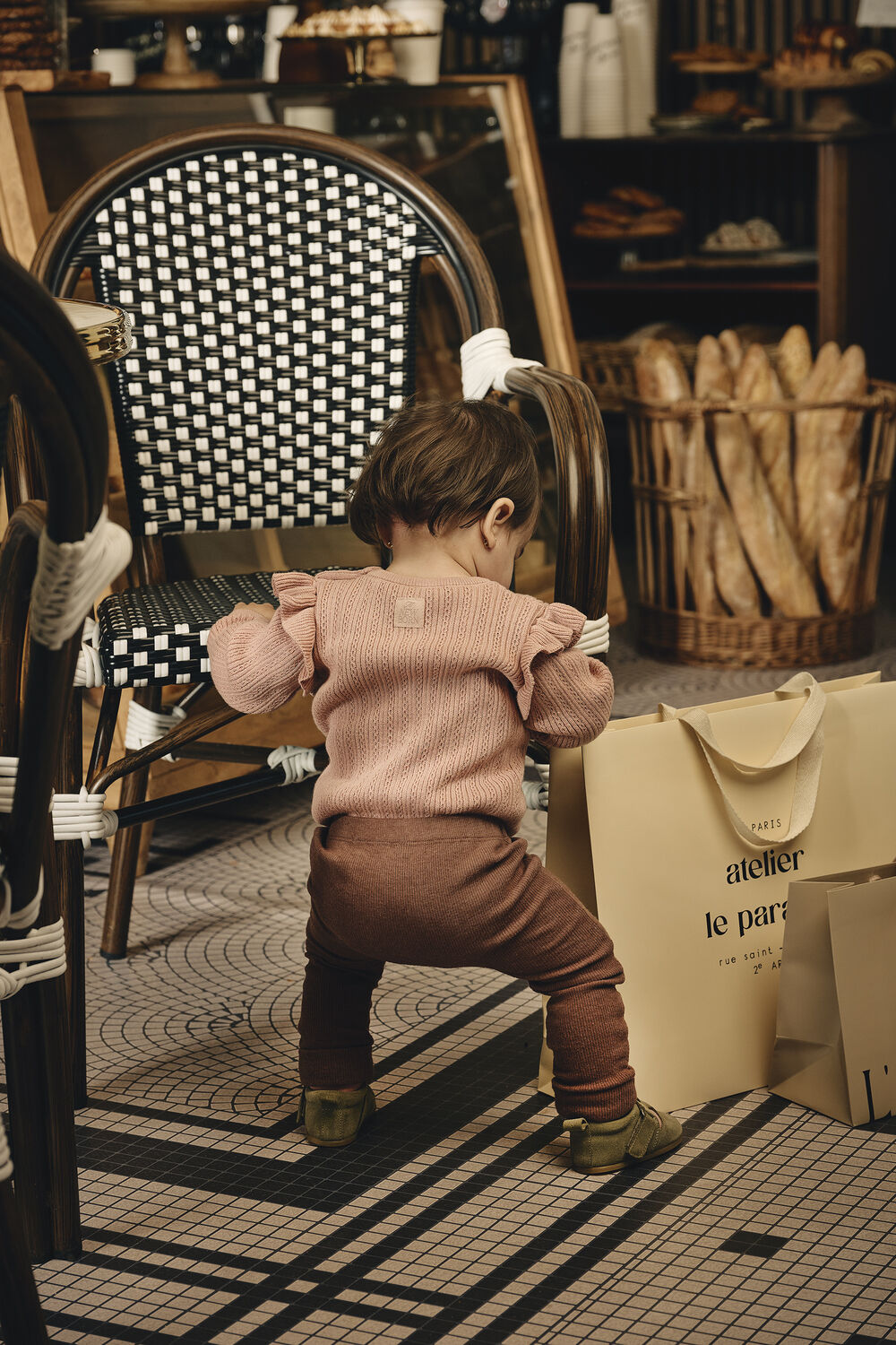 Bruine Z8 Legging FRODE - large