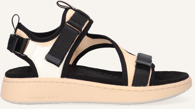 Beige WODEN Platte sandalen EMILIE Beige WODEN Platte sandalen EMILIE - large