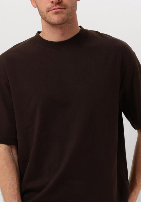 Bruine SELECTED HOMME T-shirt SLHLOOSEOSCAR SS O-NECK TEE NOOS - large