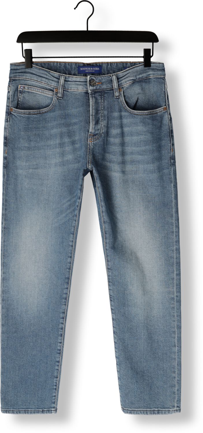 SCOTCH & SODA Heren Jeans Core The Zee Straight Jeans Blauw