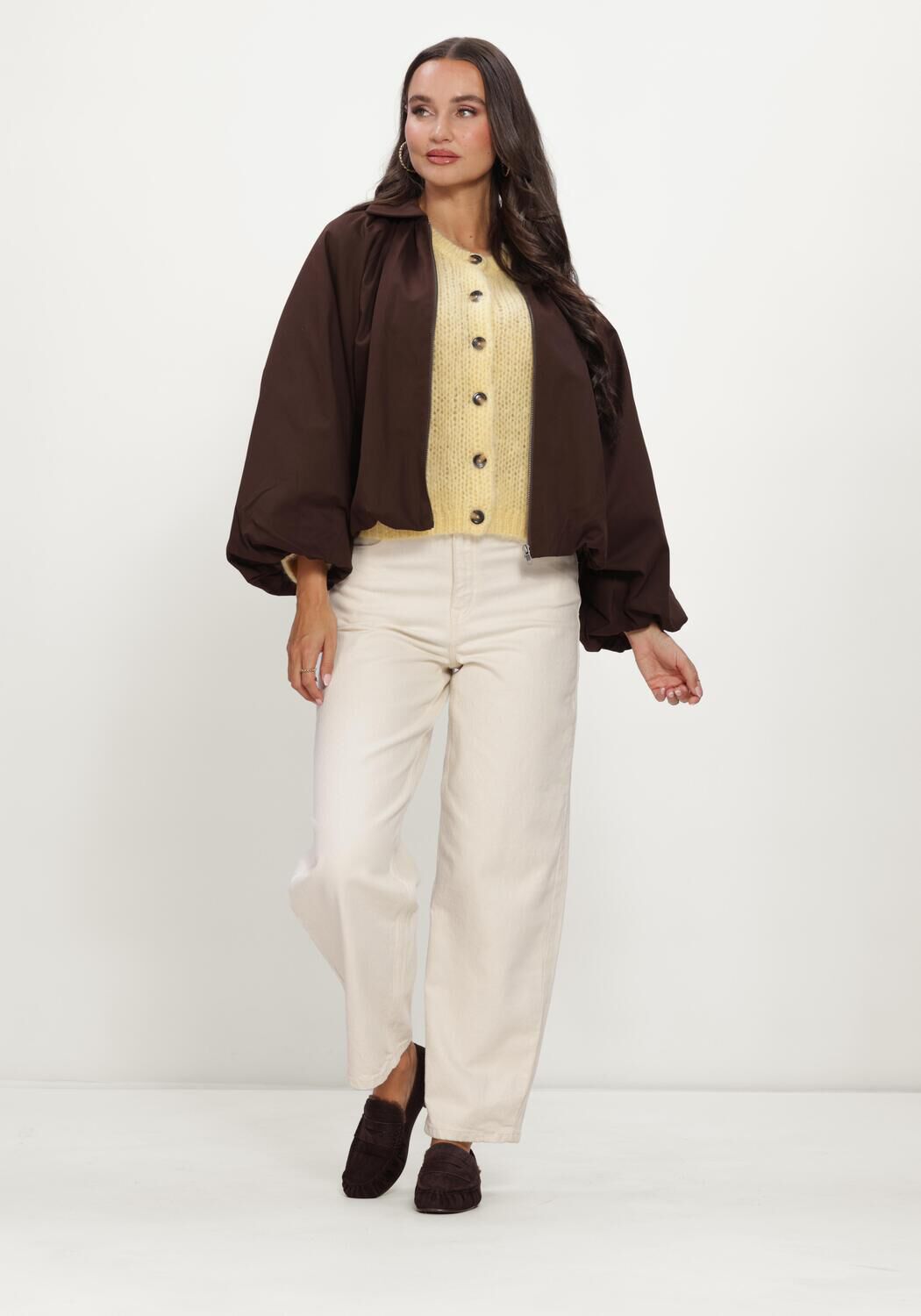 INWEAR Dames Truien & Vesten Jetraiw Cardigan Geel