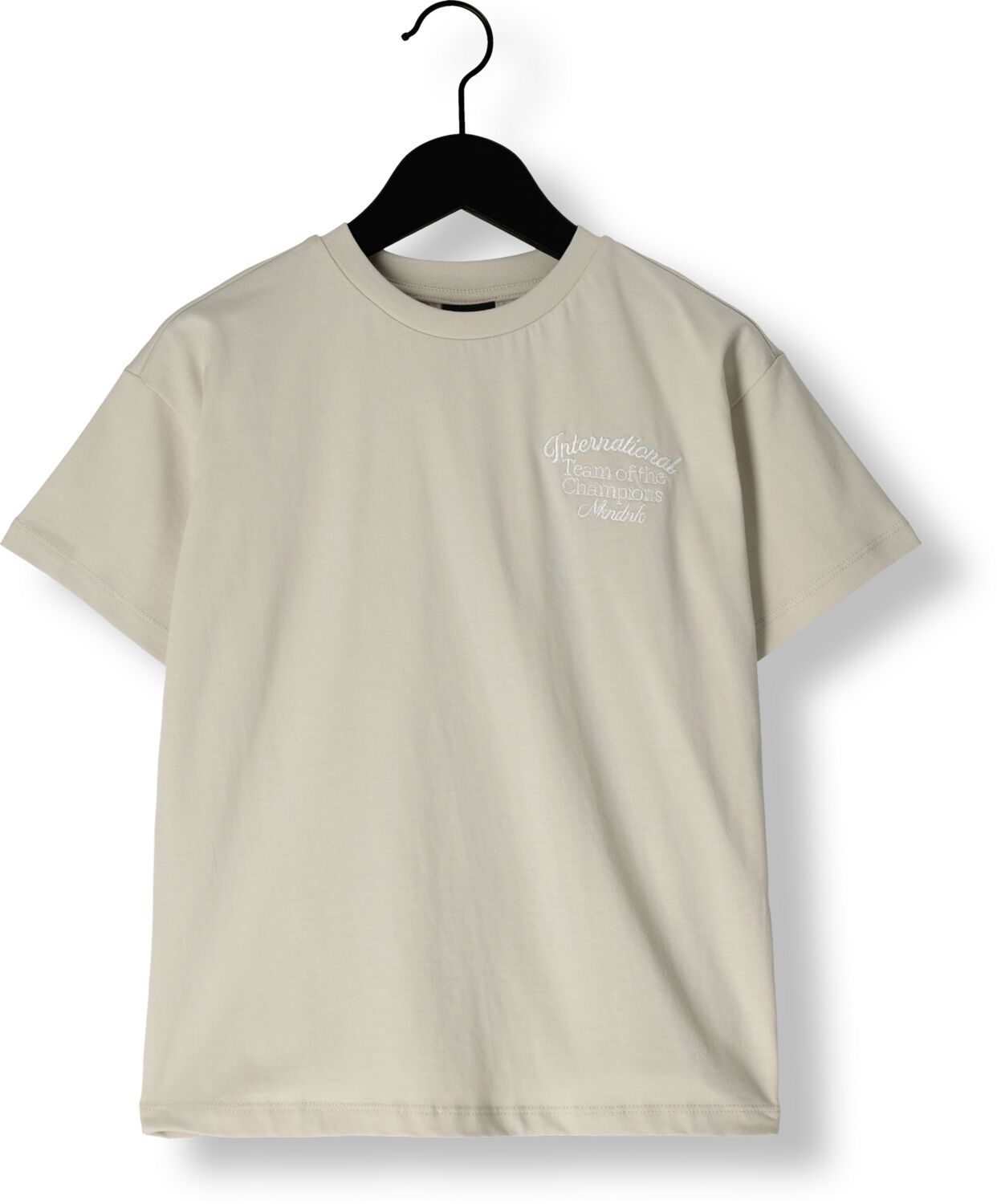 NIK & NIK Jongens Polo's & T-shirts Champion T-shirt Zand