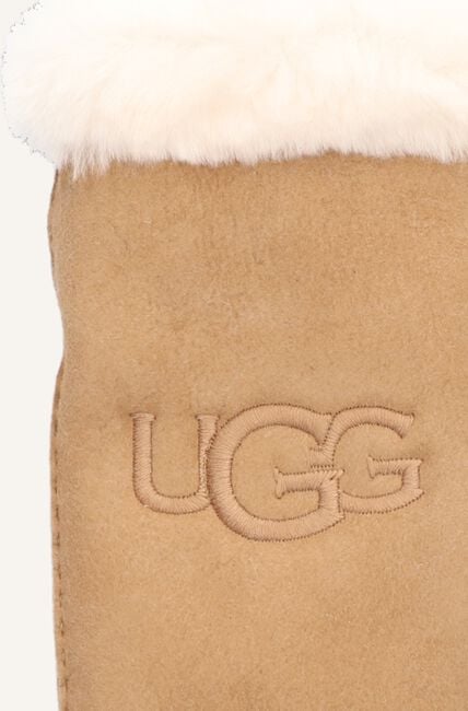 Cognac UGG Handschoenen SHEARLING UGG EMBROIDER MITTEN Cognac UGG Handschoenen SHEARLING UGG EMBROIDER MITTEN - large