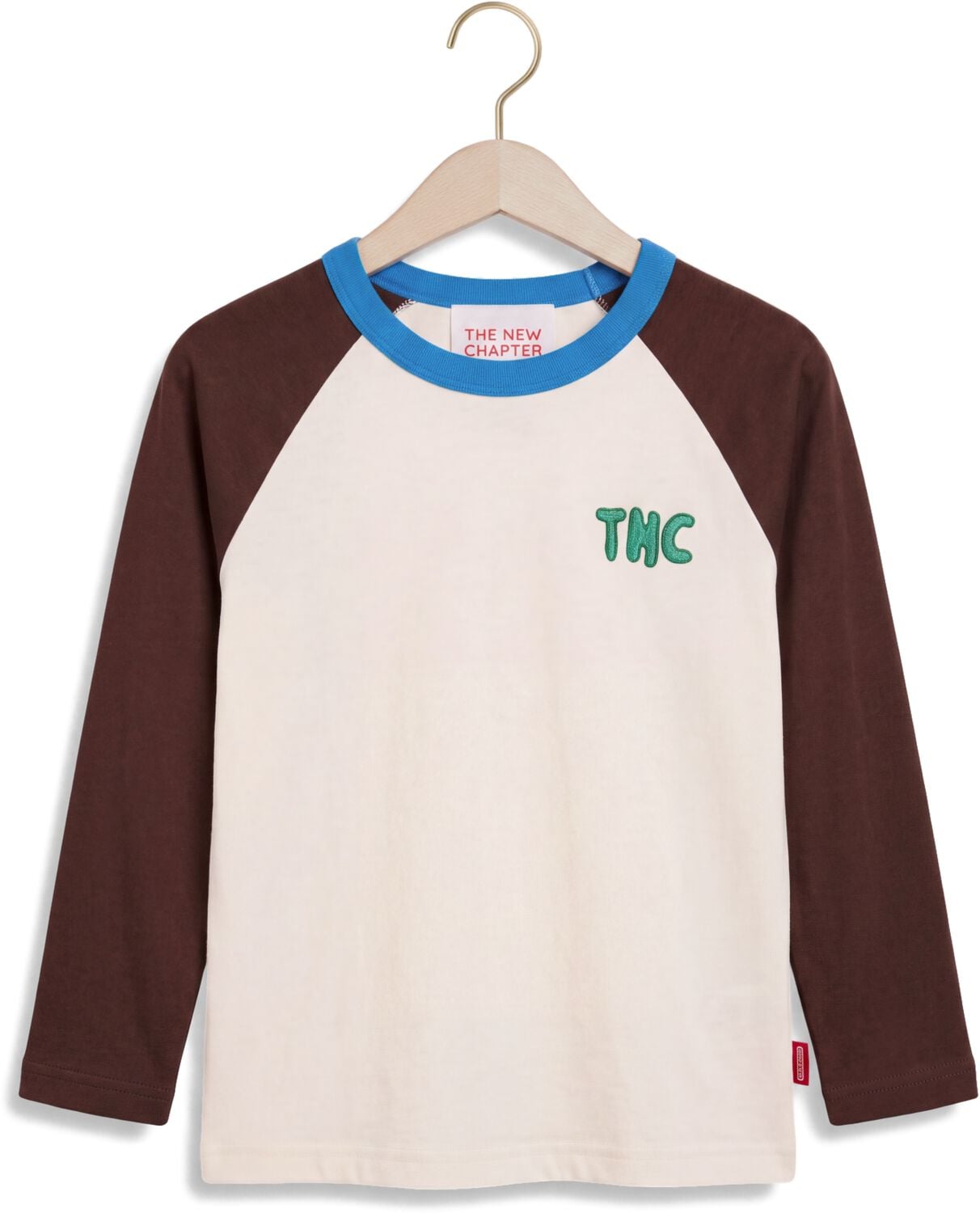 THE NEW CHAPTER Jongens Polo's & T-shirts Lou Longsleeve Ecru