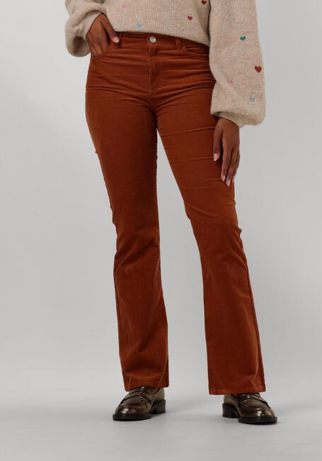 Cognac FABIENNE CHAPOT Flared broek EVA FLARE TROUSERS - large