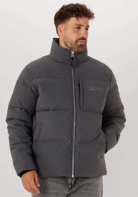 Grijze WOODBIRD Gewatteerde jas DAPPER - large
