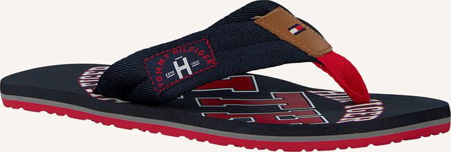 Blauwe TOMMY HILFIGER Teenslippers ESSENTIAL TH BEACH SANDAL Blauwe TOMMY HILFIGER Teenslippers ESSENTIAL TH BEACH SANDAL - large
