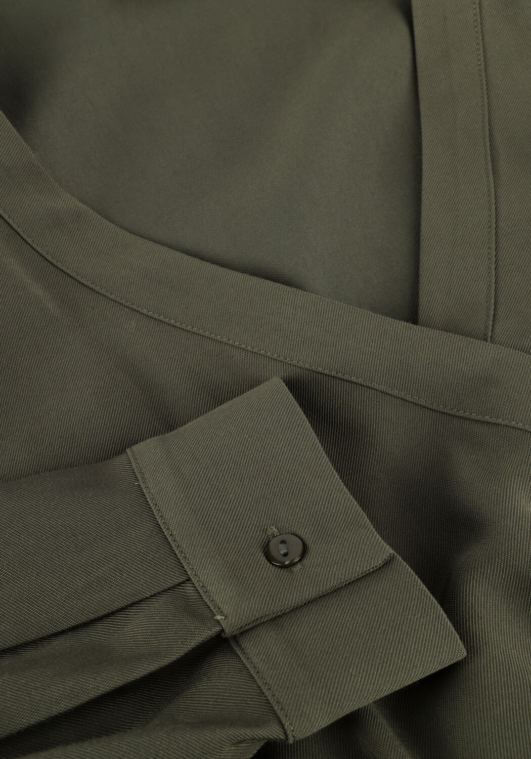 Groene ANOTHER LABEL Mini jurk CLAUDIA DRESS LS - large