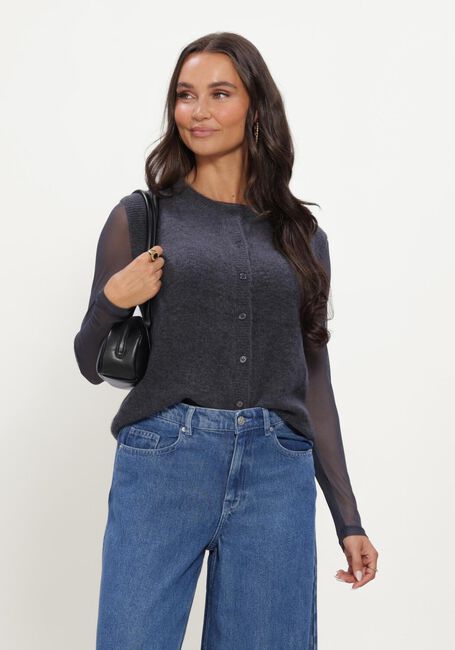 Donkergrijze MSCH COPENHAGEN Vest MSCHBONDIE HOPE VEST - large