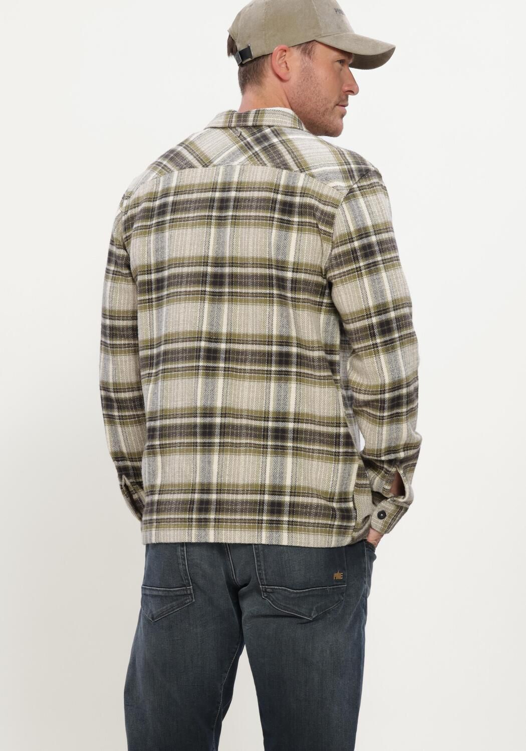 Multi PME LEGEND Casual overhemd LONG SLEEVE SHIRT BRUSHED YD SOFT CHECK - large
