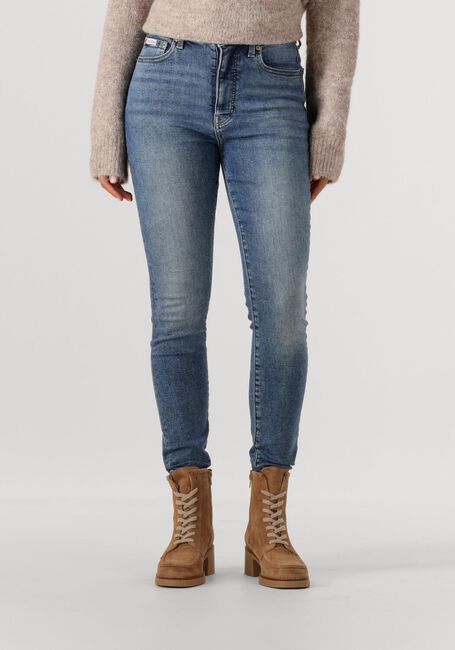 Blauwe CALVIN KLEIN Slim fit jeans HIGH RISE SKINNY - large