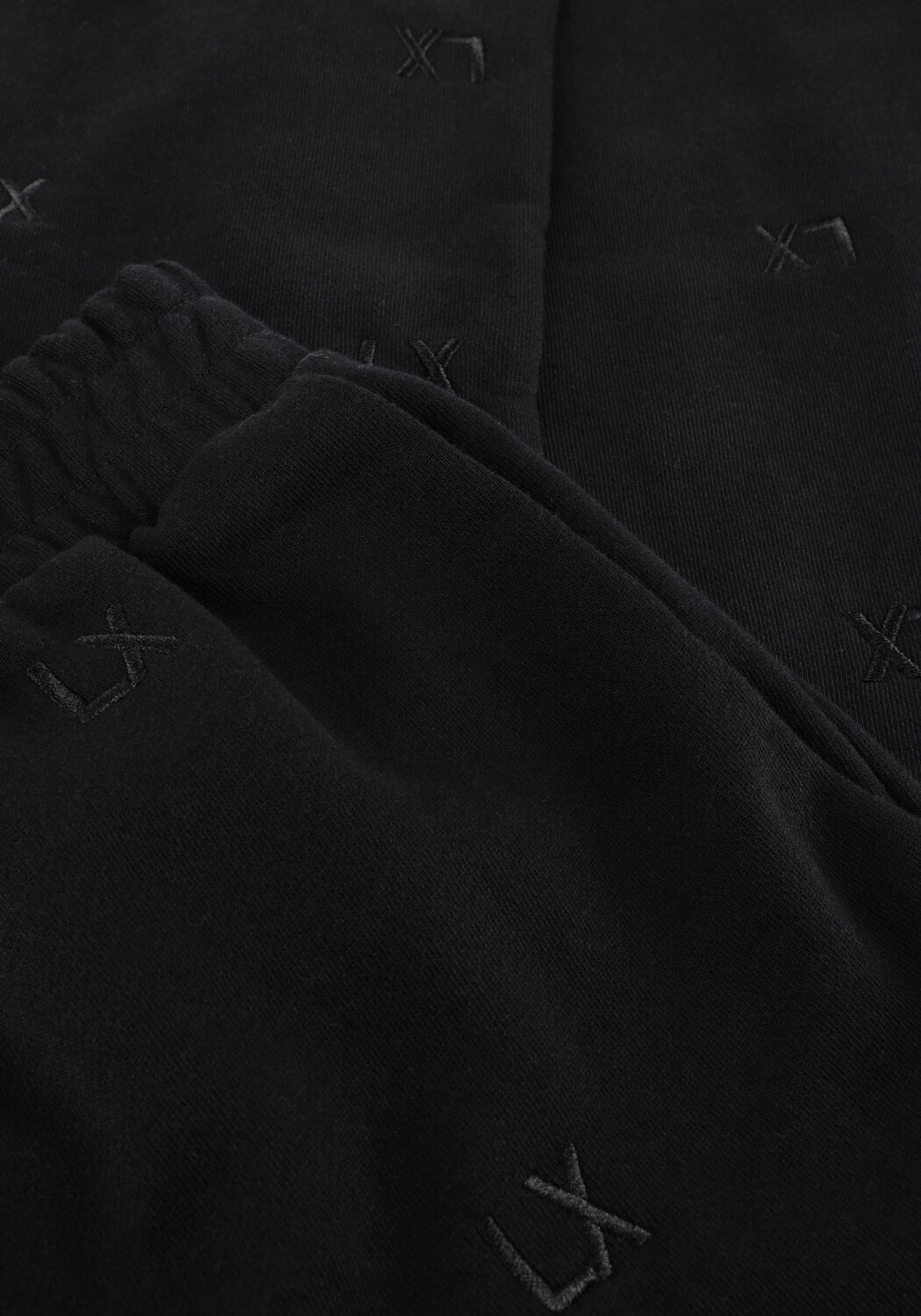 Zwarte ALIX THE LABEL Joggingbroek LOGO SWEAT PANT - large