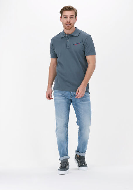 Blauwe DIESEL Polo T-SMITH-IND - large