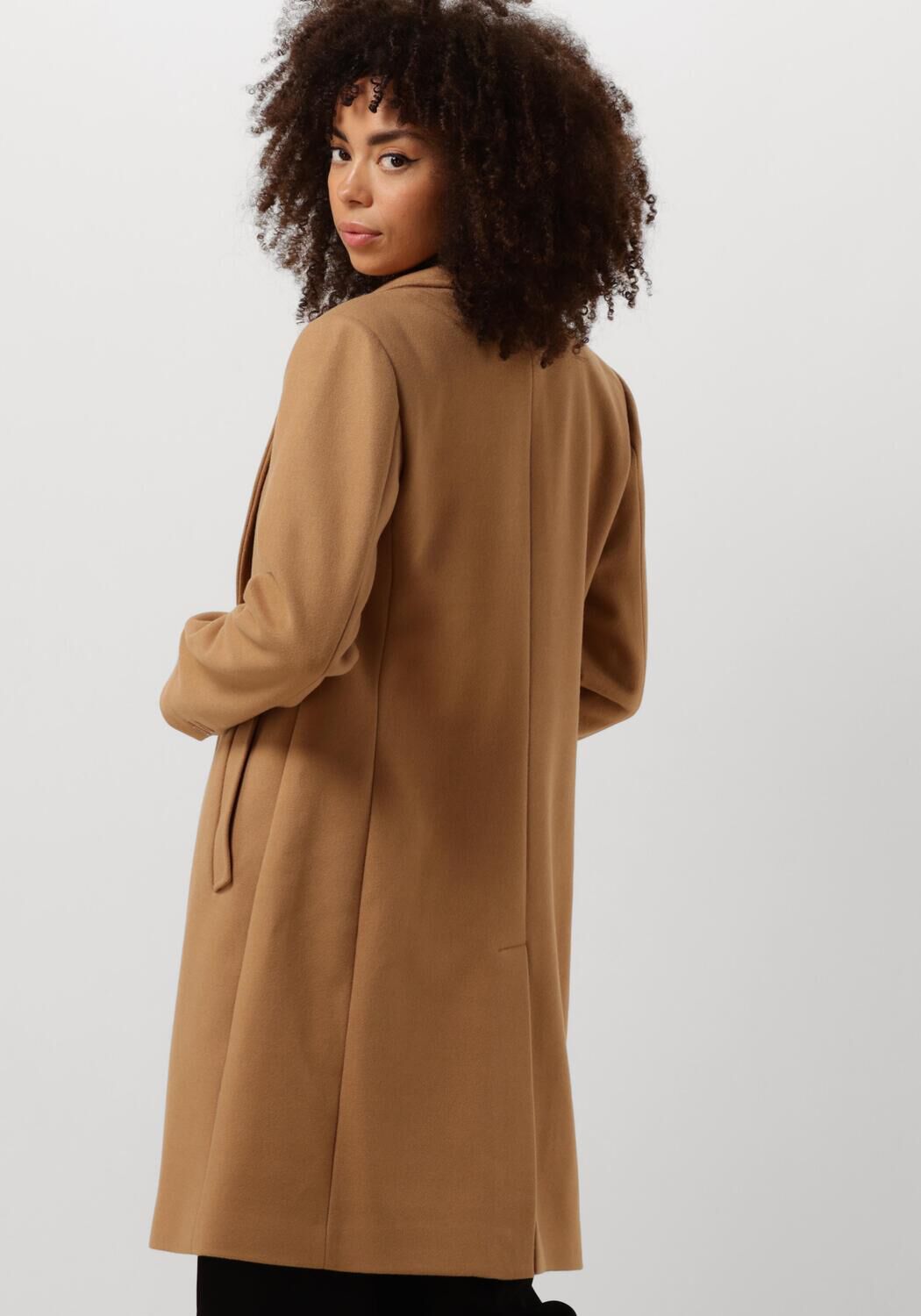 LIU JO Dames Jassen Cappotto Basic Camel