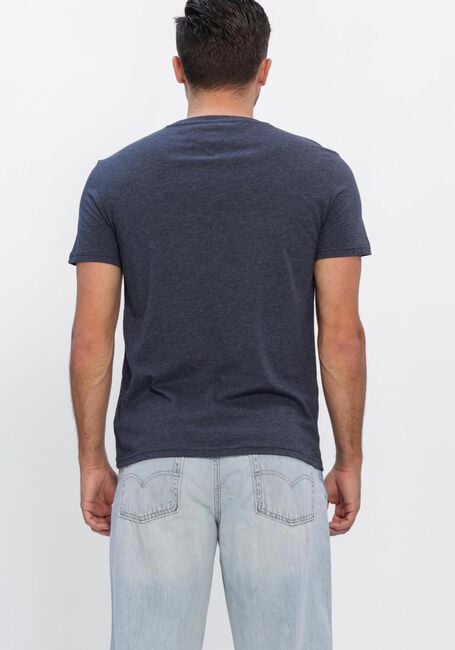 Donkerblauwe TOMMY JEANS T-shirt TJM XSLIM JASPE HTR TEE EXT - large