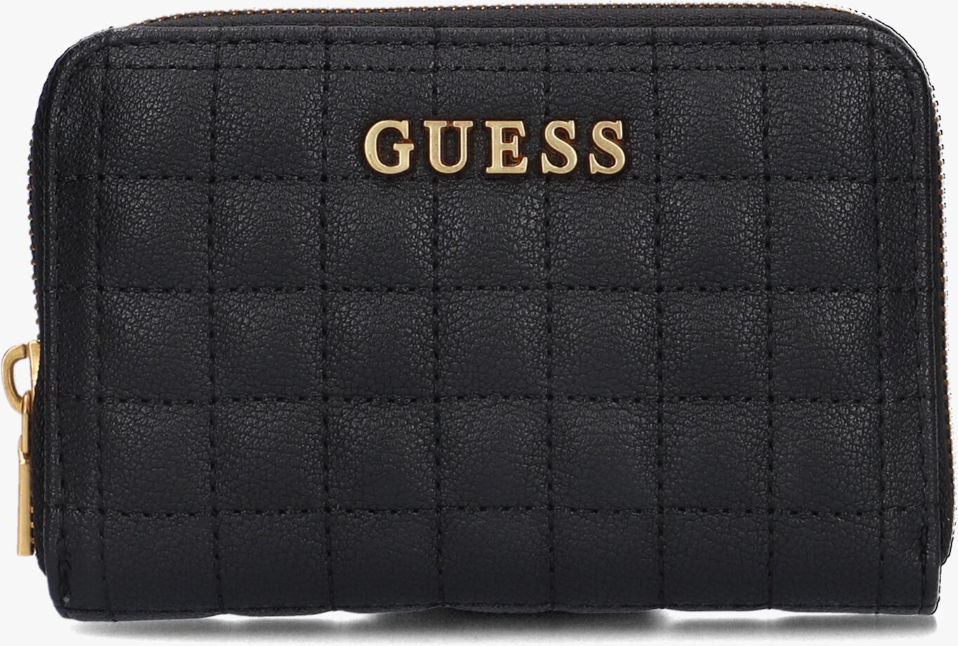 GUESS portemonnee Isemay SLG Medium Zip Wallet Black zwart