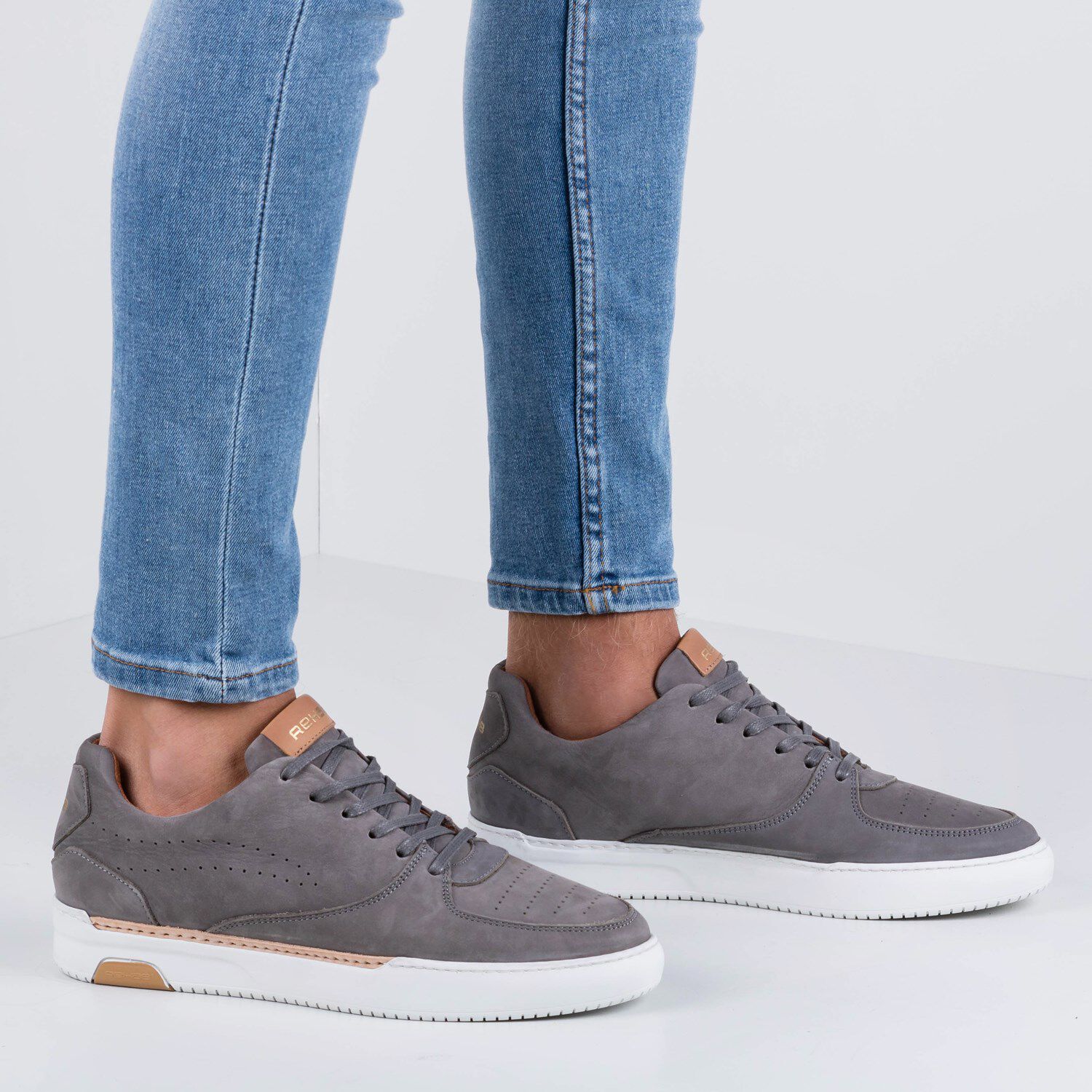Grijze REHAB Sneakers THABO | Omoda