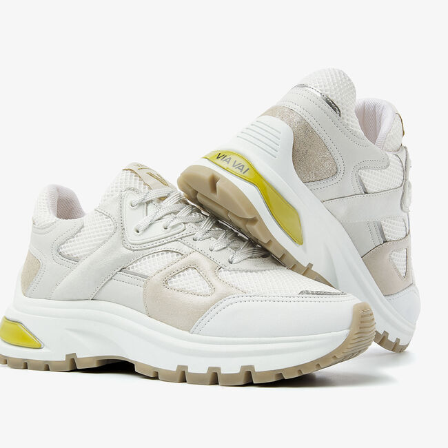 Beige VIA VAI Lage sneakers LIZ SILA - large