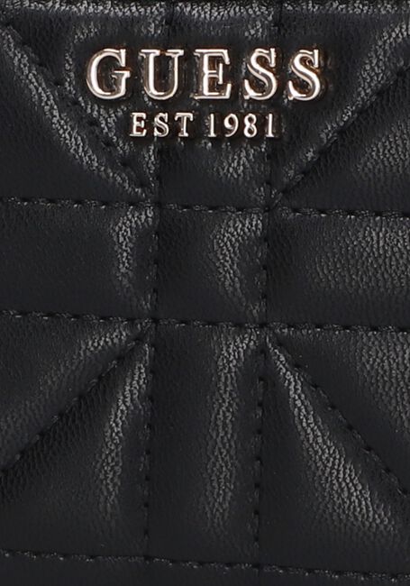 Zwarte GUESS Portemonnee ASSIA SLG SMALL ZIP AROUND Zwarte GUESS Portemonnee ASSIA SLG SMALL ZIP AROUND - large