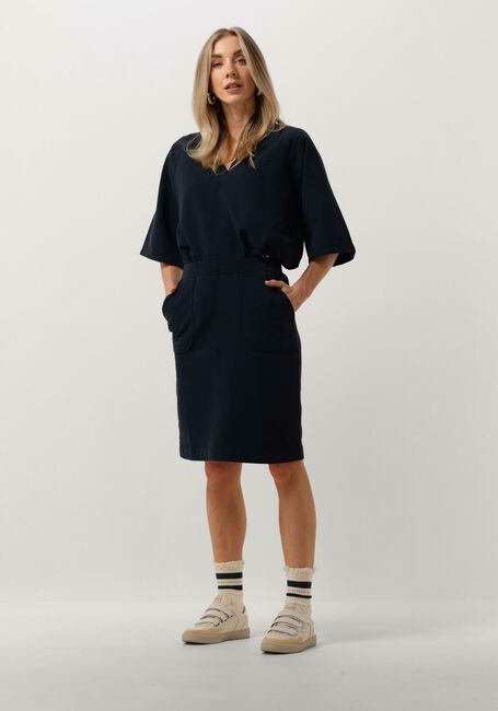 Donkerblauwe PENN & INK Sweater SWEATER PRINT - large