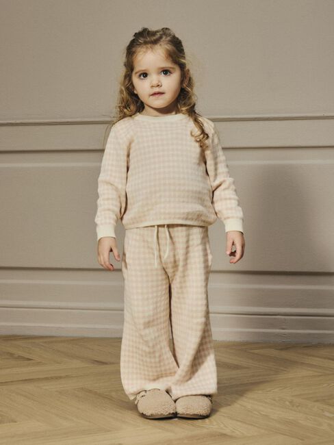 Lichtroze LIL' ATELIER Trui NMFNADIE LS LOOSE KNIT LIL - large