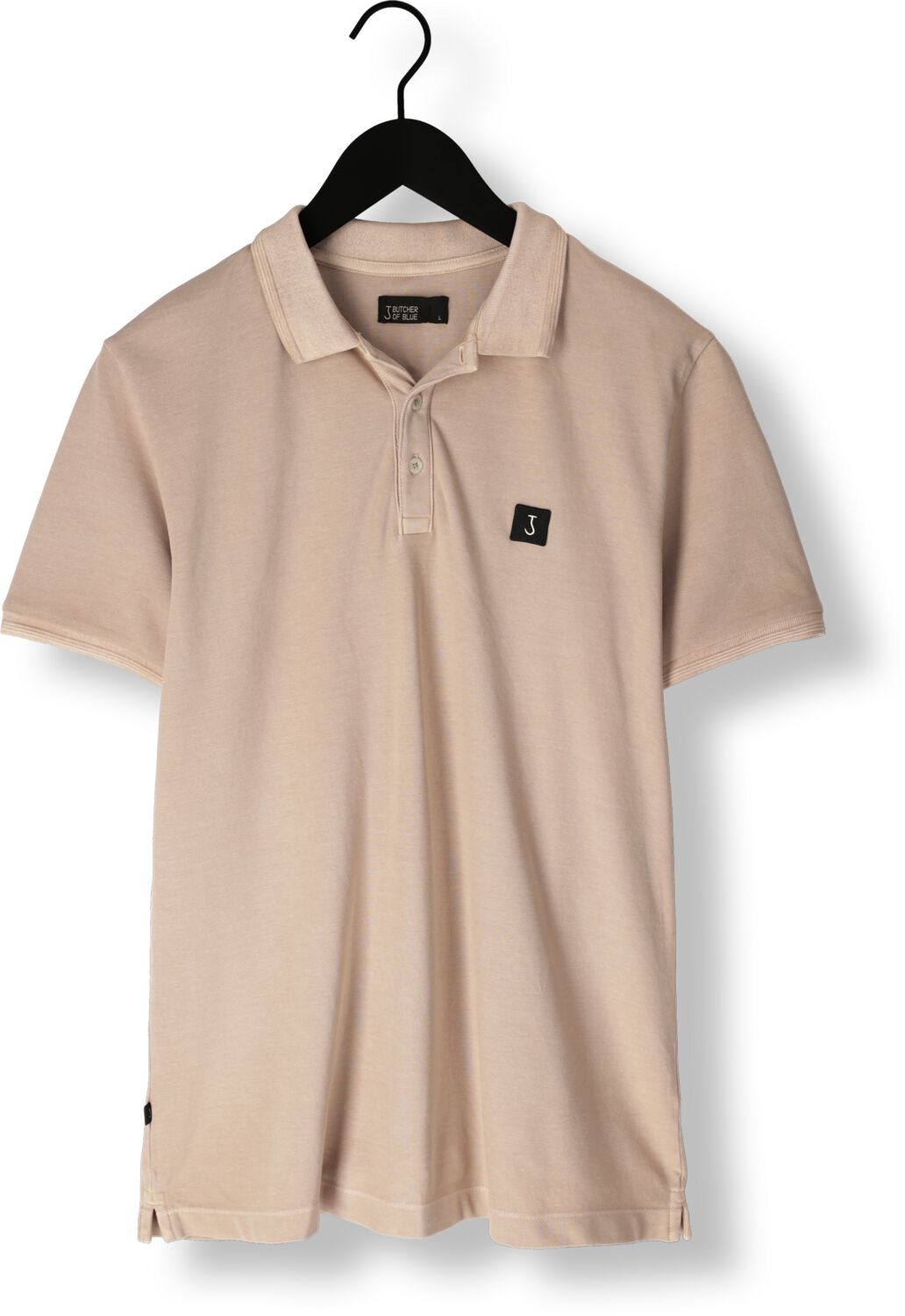 BUTCHER OF BLUE Heren Polo's & T-shirts Classic Comfort Polo Beige