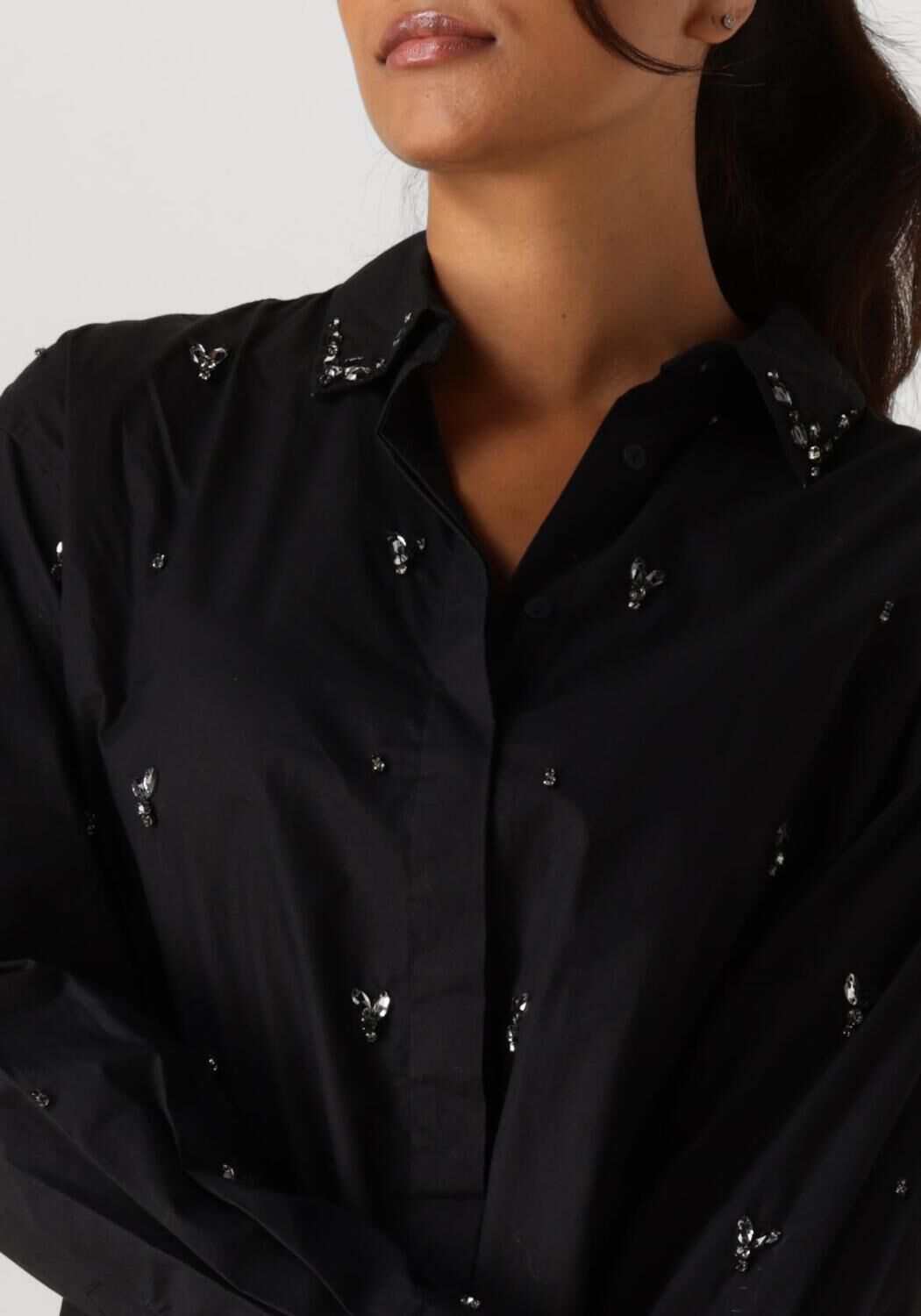 COPENHAGEN MUSE Dames Blouses Cmvatan-shirt Zwart