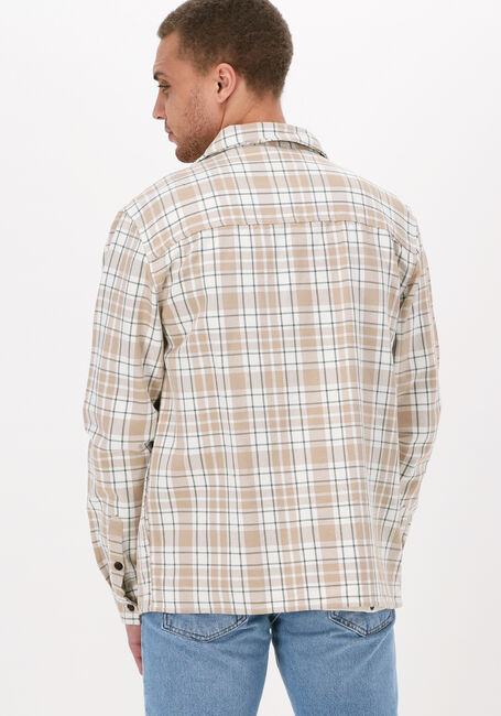 Zwarte ANERKJENDT Overshirt AKKARSTEN CHECK OVERSHIRT - large